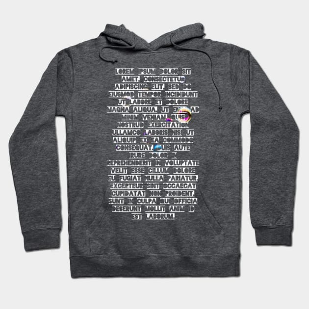 Lorem ipsum Hoodie by bobdijkers